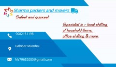 Sharma packers and movers