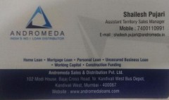 Shailesh Pujari (Home loan,Personal loan)